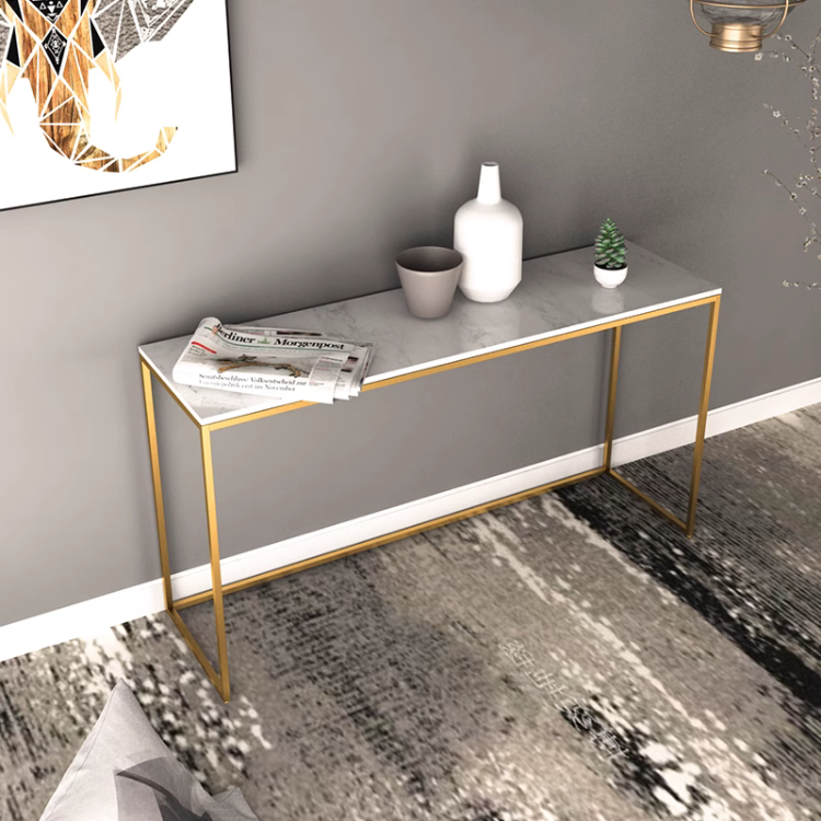シンプルモダンゴールドコンソールテーブル – MUSE HOME|海外 シンプルモダンゴールドコンソールテーブル – MUSE HOME|海外