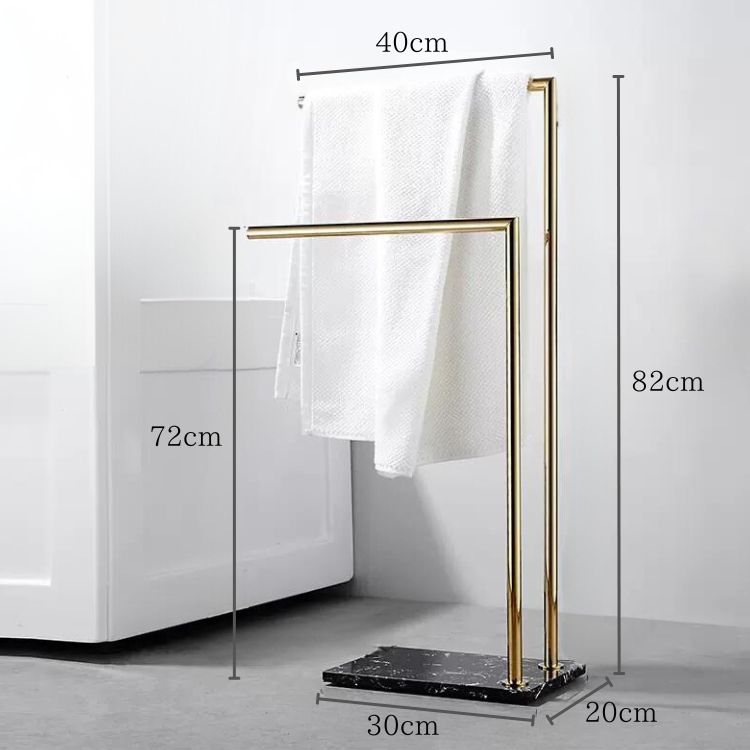 ラグジュアリー タオルラック