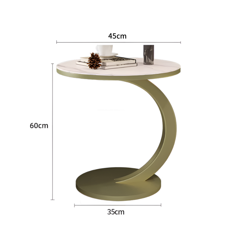 リッチブライトソファサイドテーブル