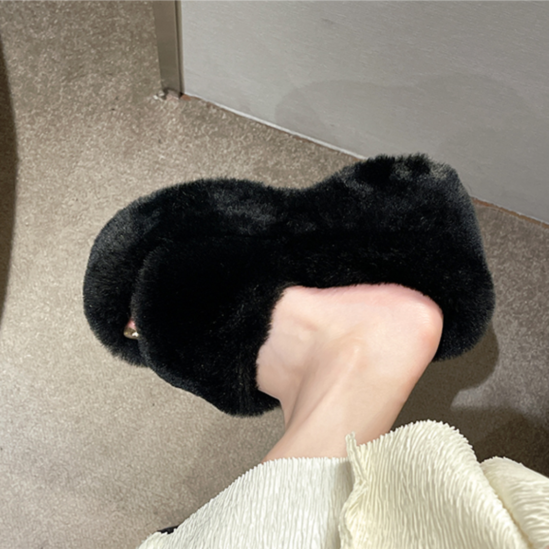ロイヤルファーダブルソールルームシューズ
