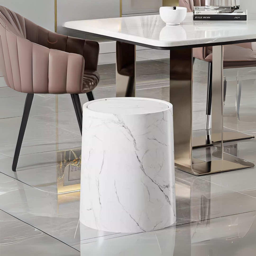 エレガンスマーブル調スイングリッドダストボックス