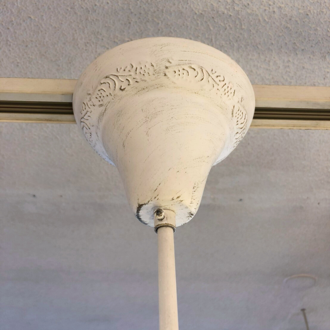 【即納】ホワイトアンティーククリスタルシャンデリア