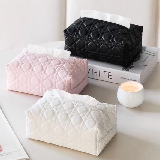 キルトデザインソフトティッシュケース