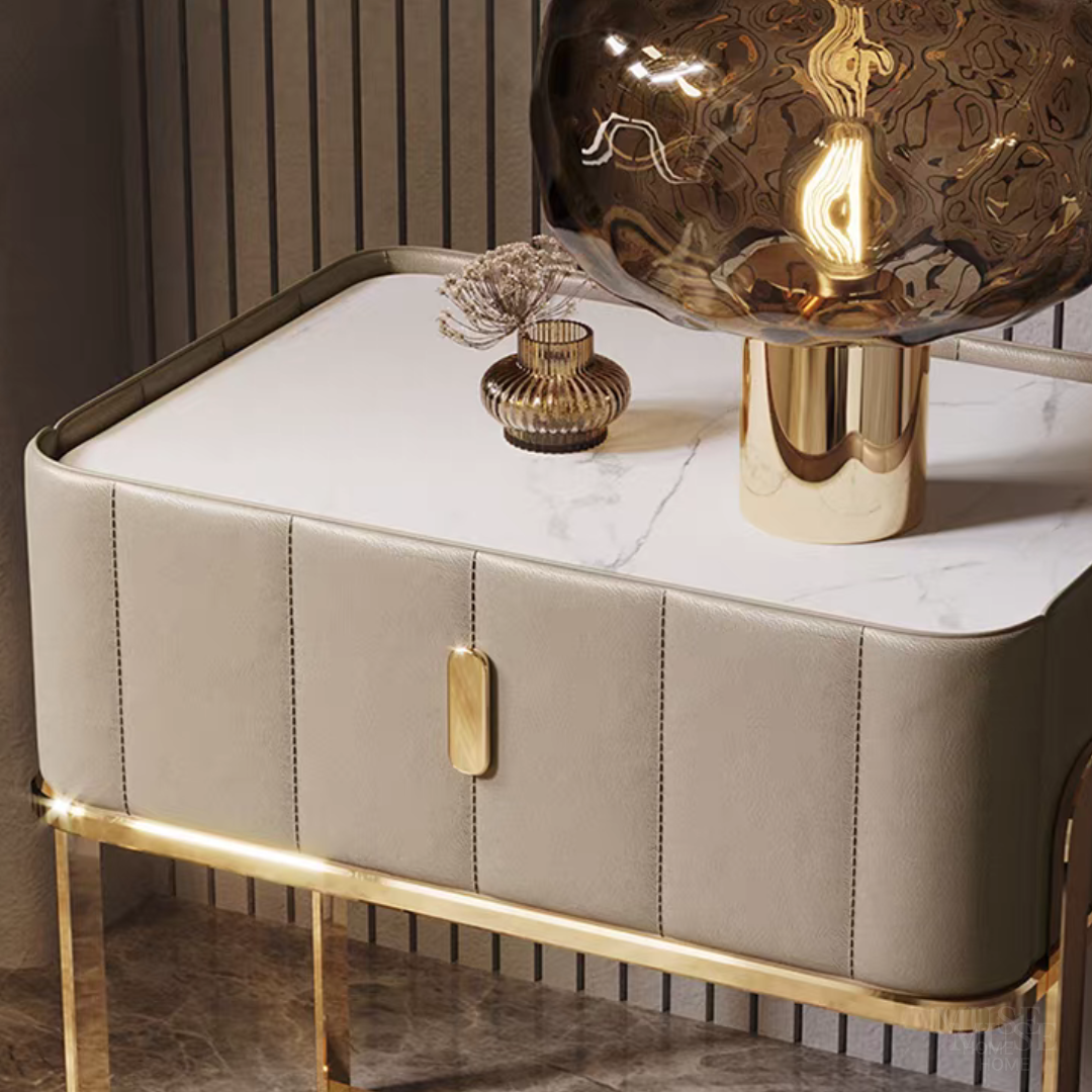 【早割対象】エレガントサイドキャビネットテーブル