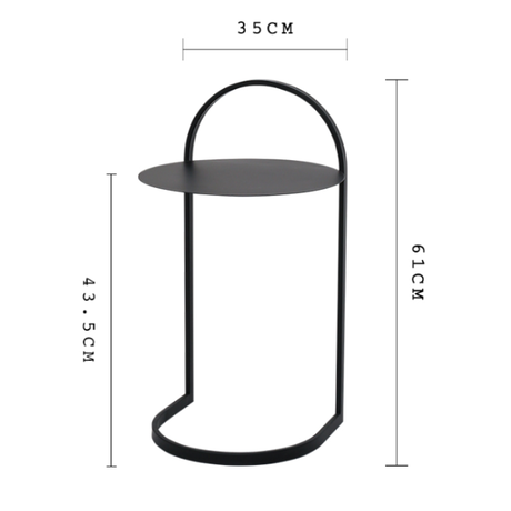 ノルディックアイアンサイドテーブル