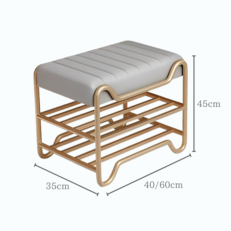 ロイヤルシューズラックスツール(2点セット)