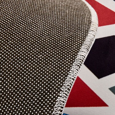 ゴールドラインアクセントサークルラグ(140cm〜160cm)