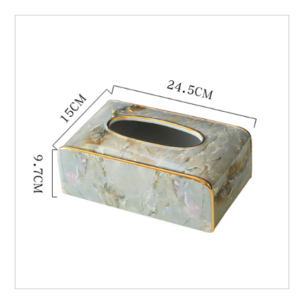 ロイヤルマーブル調ティッシュボックス
