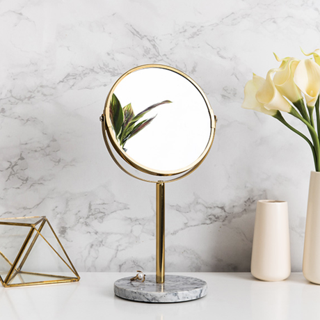 マーブル スタンドミラー