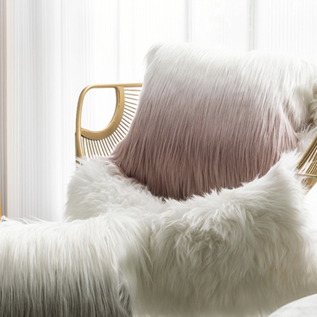 ロングファー クッションカバー(2カラー)