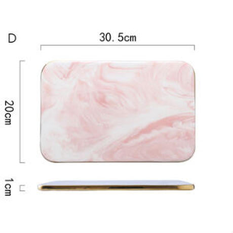 マーブル調プレミアムプレート(M)