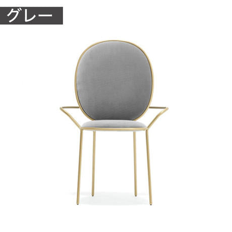 モダンアイアンダイニングチェア