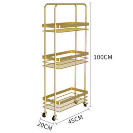 スリム三段フロアカート