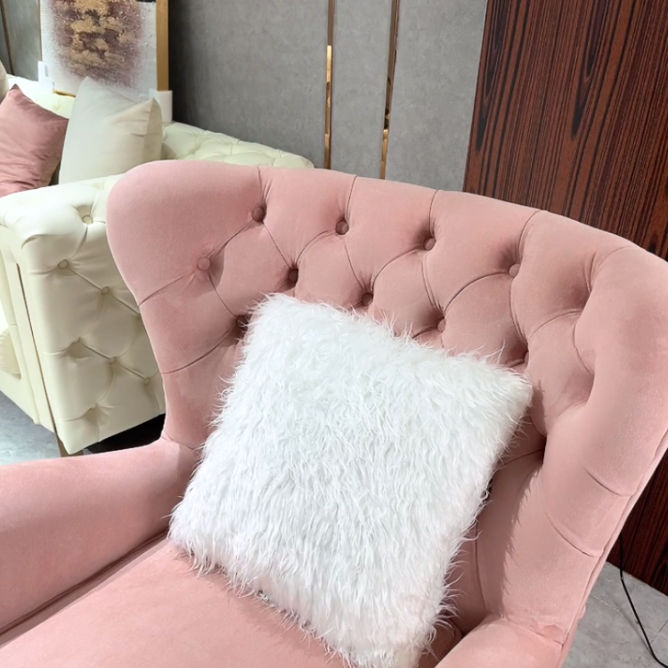 ヨーロピアンフェミニンシングルソファ – MUSE HOME|海外インテリア ヨーロピアンフェミニンシングルソファ – MUSE HOME|海外インテリア