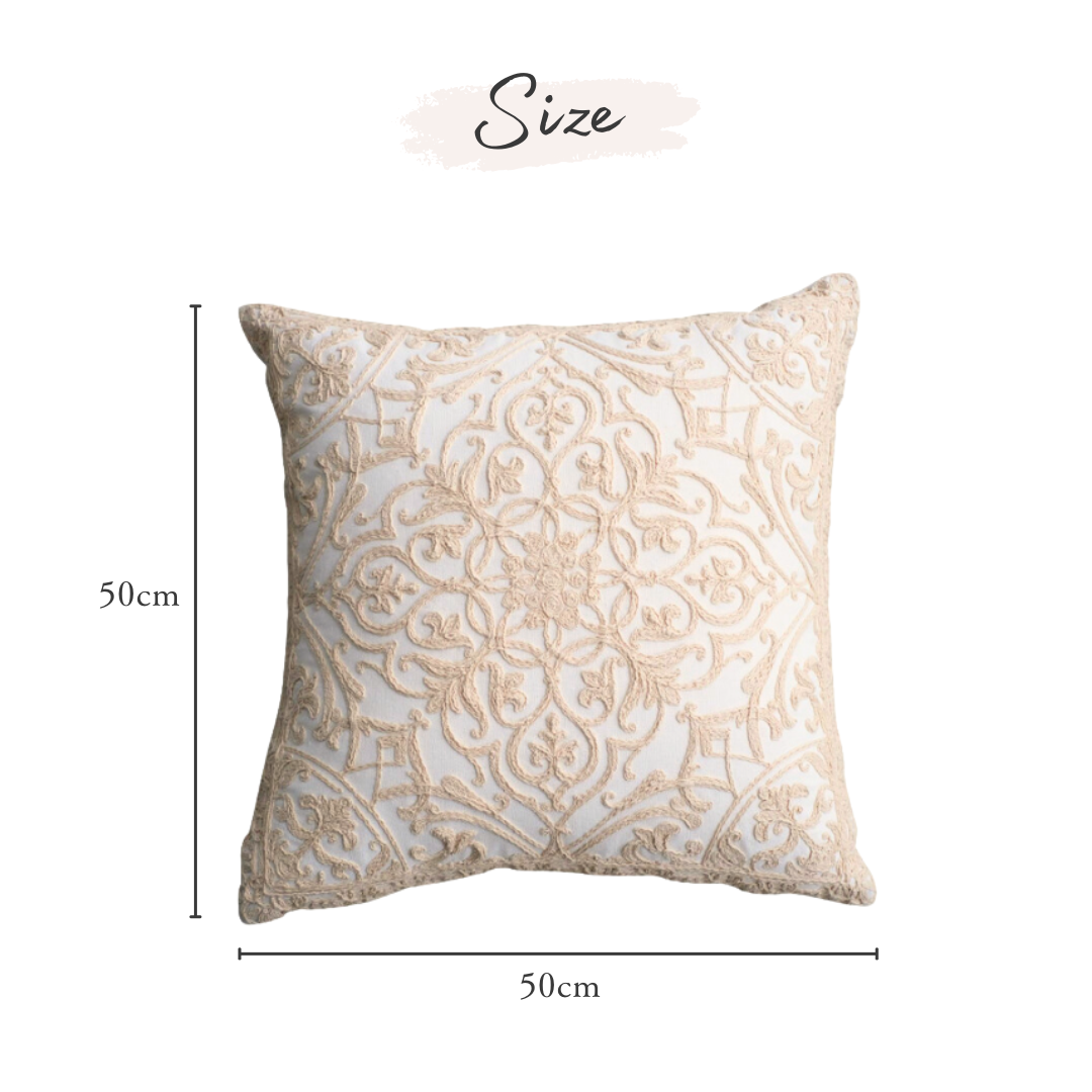 即納商品】アンティークレース刺繍クッションカバー – MUSE HOME｜海外