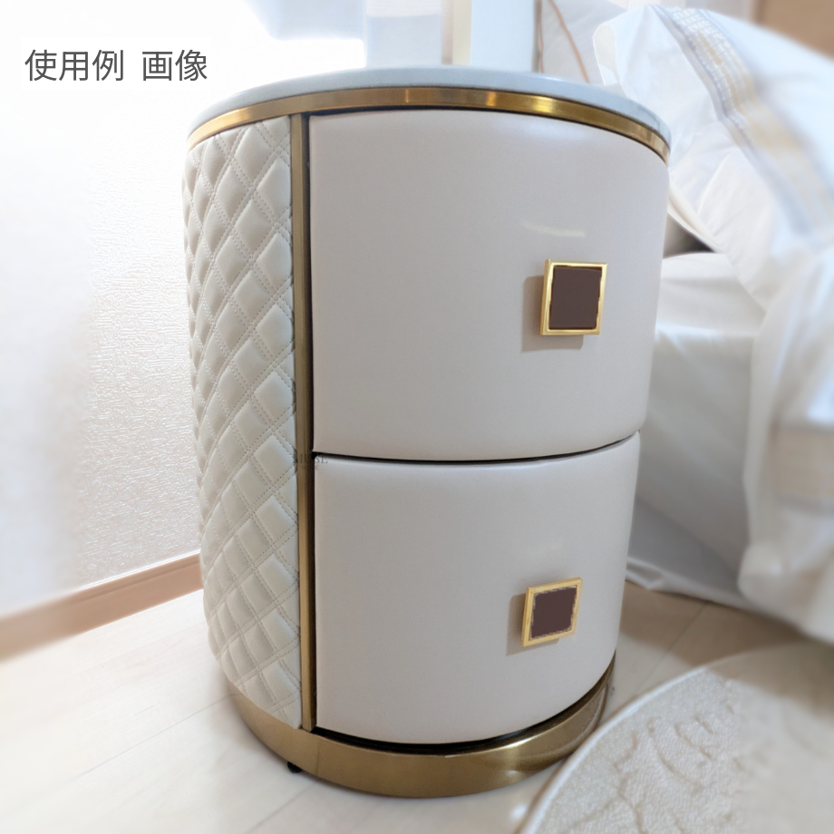 ラグジュアリーエレガントベッドサイドチェスト