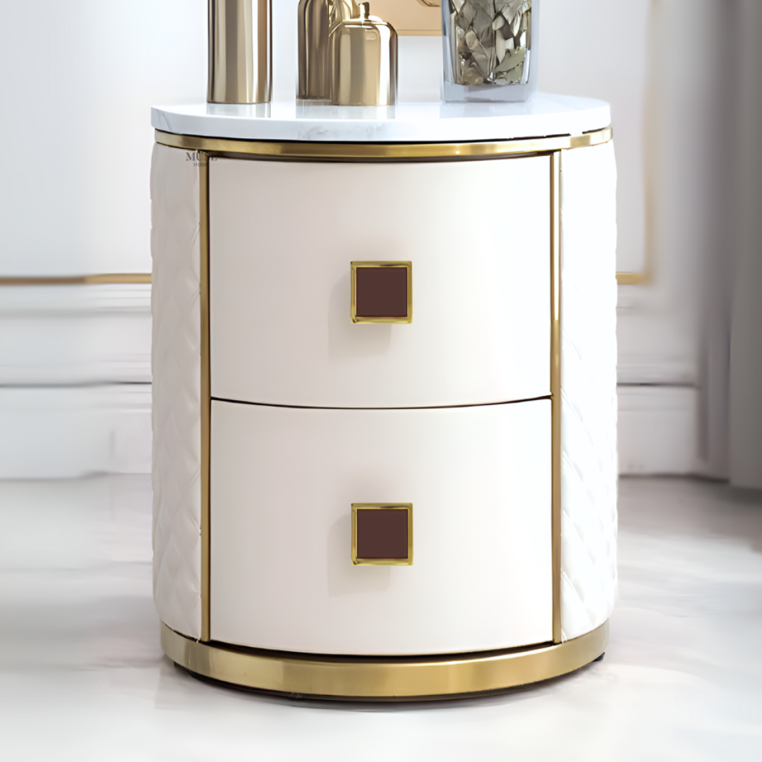 ラグジュアリーエレガントベッドサイドチェスト