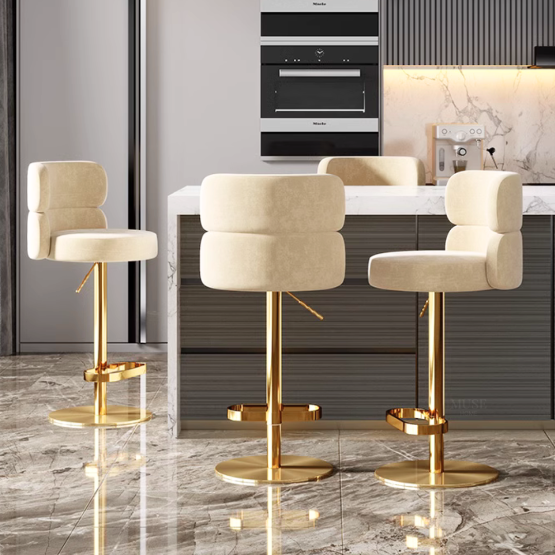 プレミアムゴールドバースツール – MUSE HOME|海外インテリア雑貨 プレミアムゴールドバースツール – MUSE HOME|海外インテリア雑貨