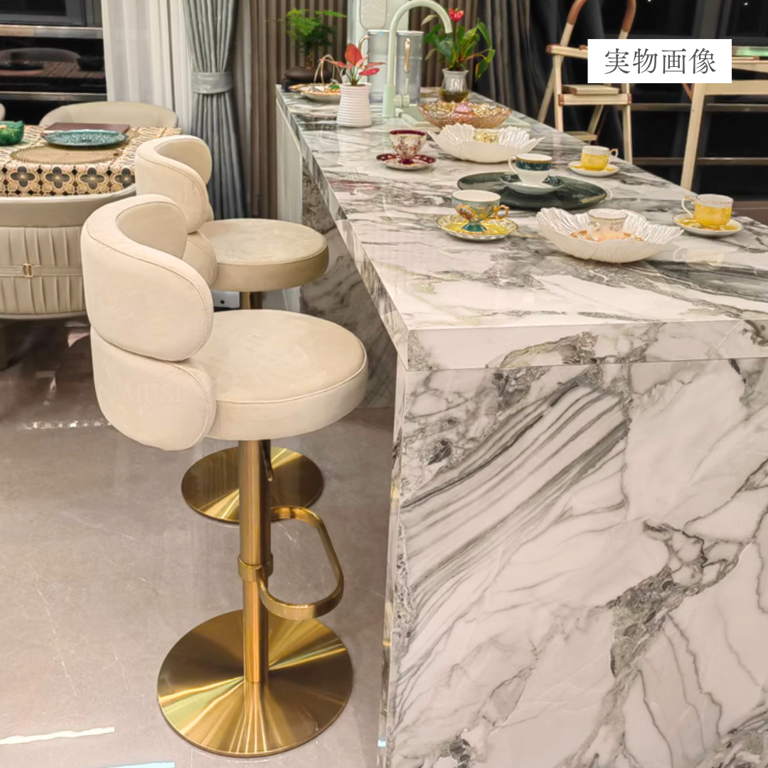 プレミアムゴールドバースツール – MUSE HOME|海外インテリア雑貨 プレミアムゴールドバースツール – MUSE HOME|海外インテリア雑貨