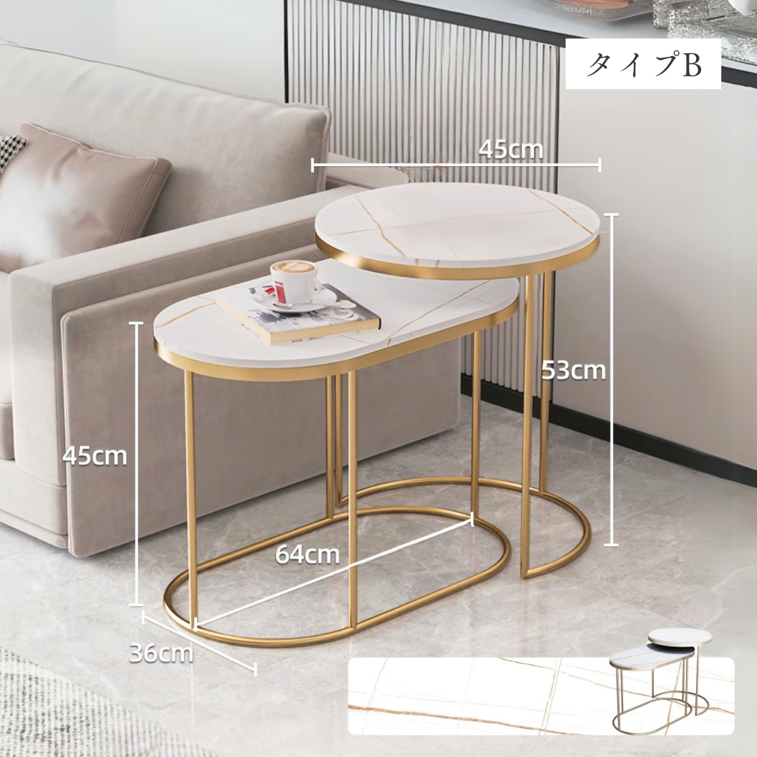 リッチラウンドペアサイドテーブル – MUSE HOME|海外インテリア雑貨 リッチラウンドペアサイドテーブル – MUSE HOME|海外インテリア雑貨