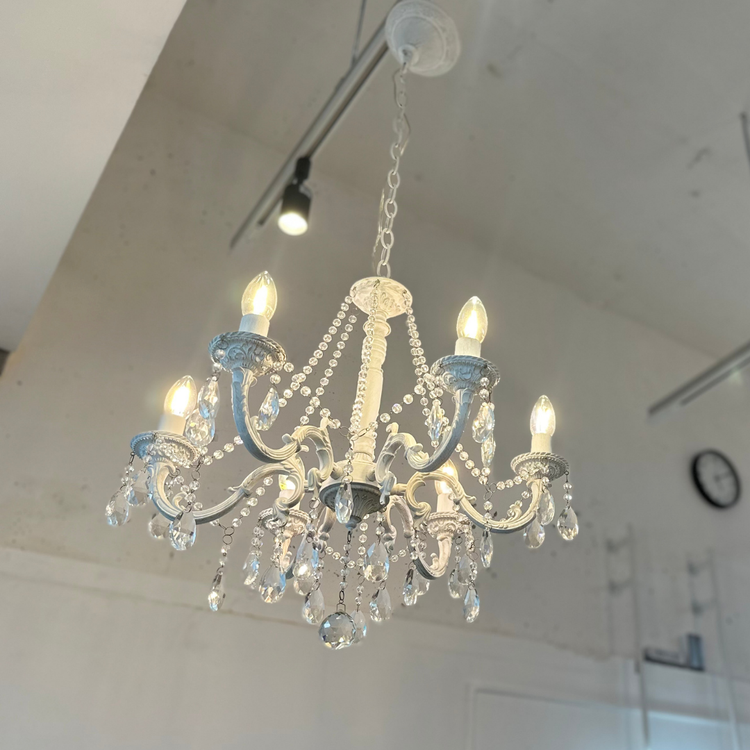 即納】ホワイトアンティーククリスタルシャンデリア – MUSE HOME|海外 即納】ホワイトアンティーククリスタルシャンデリア – MUSE HOME|海外