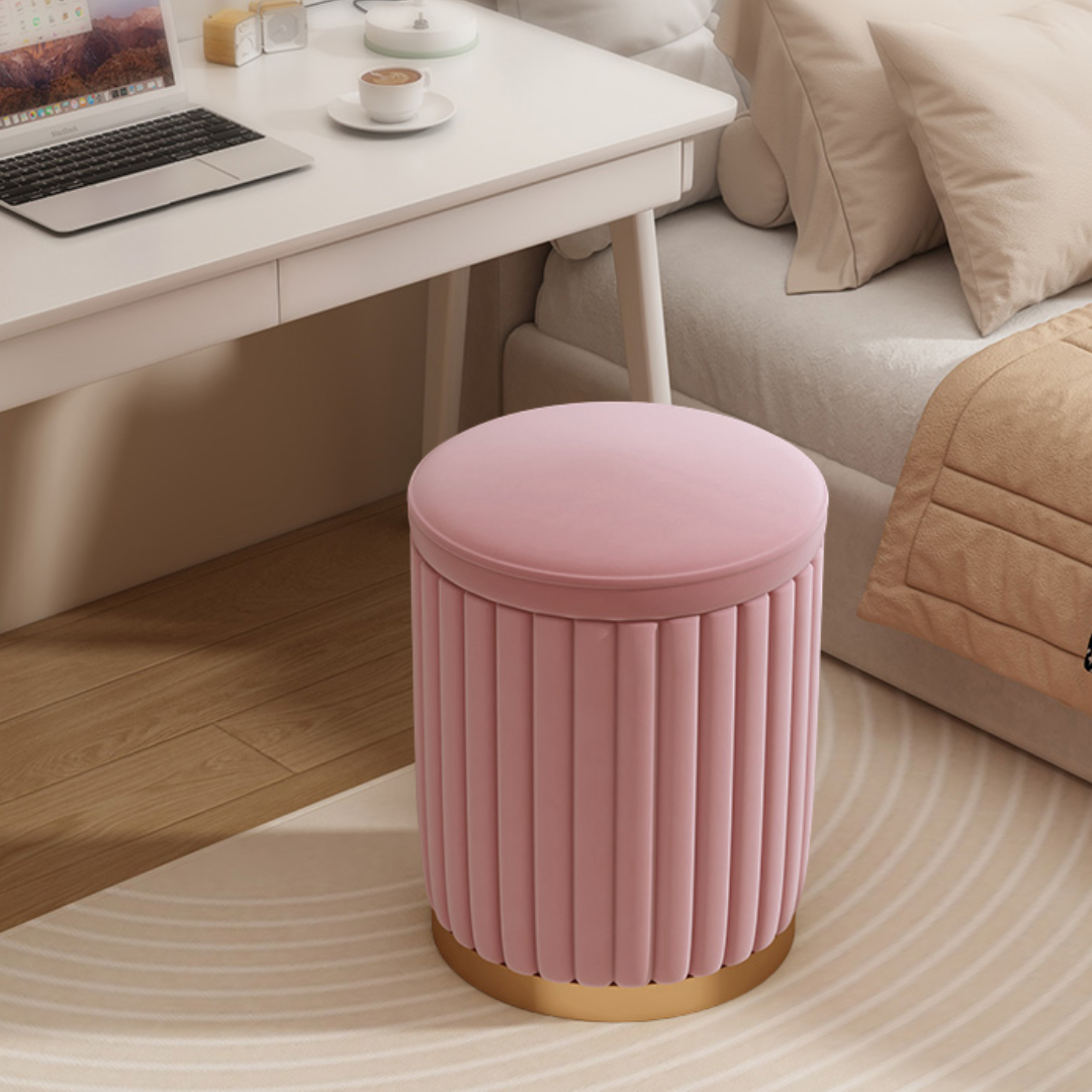 ラグジュアリーストレージスツール