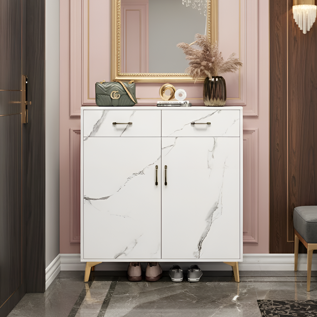 【早割対象】ノーブルデザインシューズキャビネット