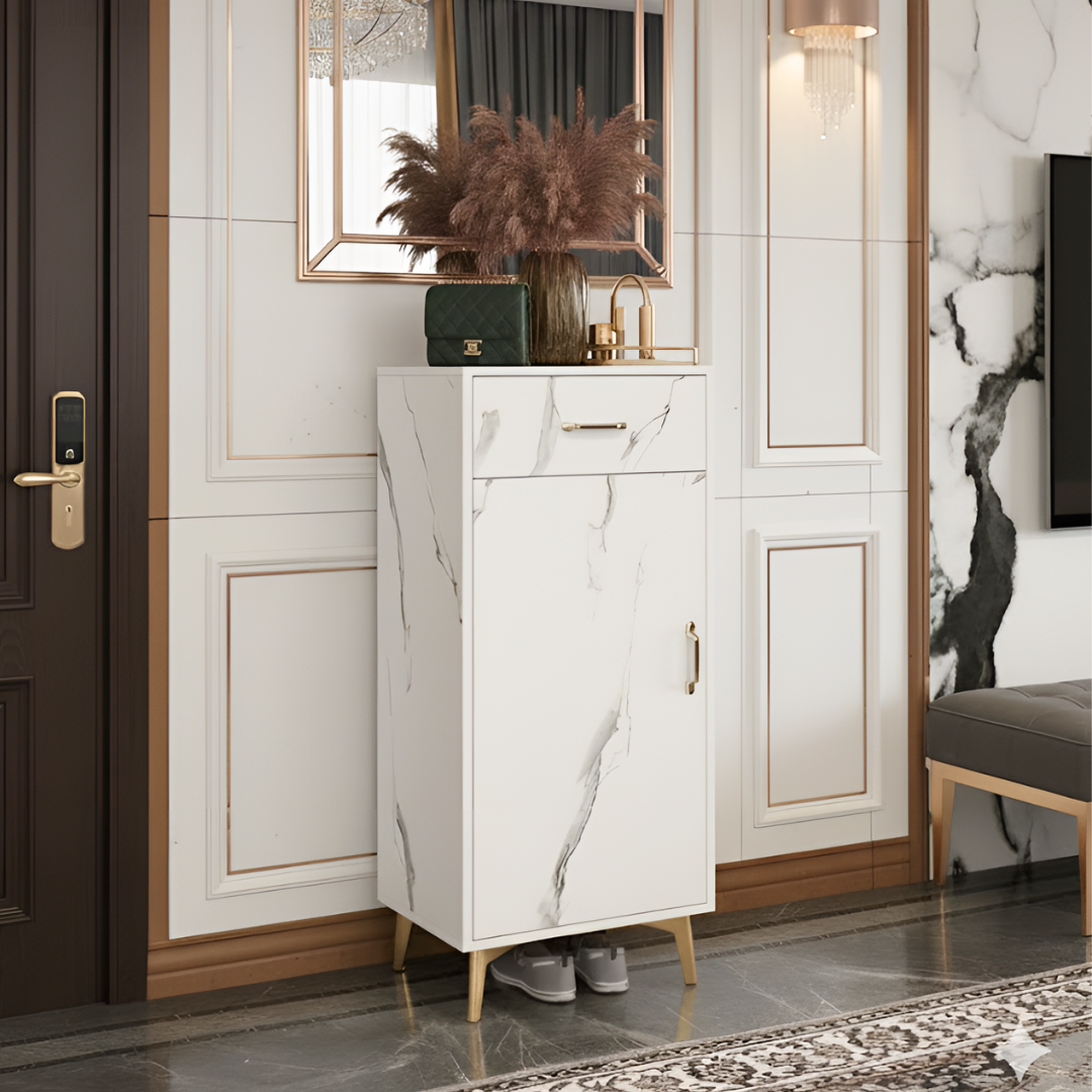 【早割対象】ノーブルデザインシューズキャビネット