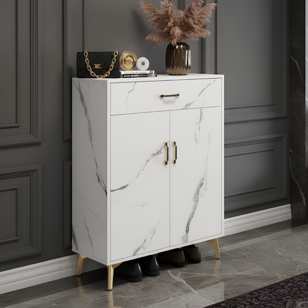 【早割対象】ノーブルデザインシューズキャビネット