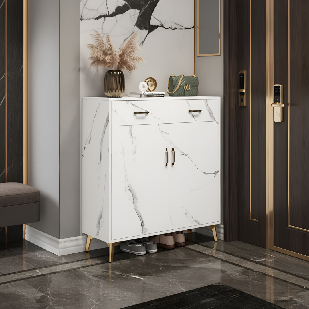 【早割対象】ノーブルデザインシューズキャビネット