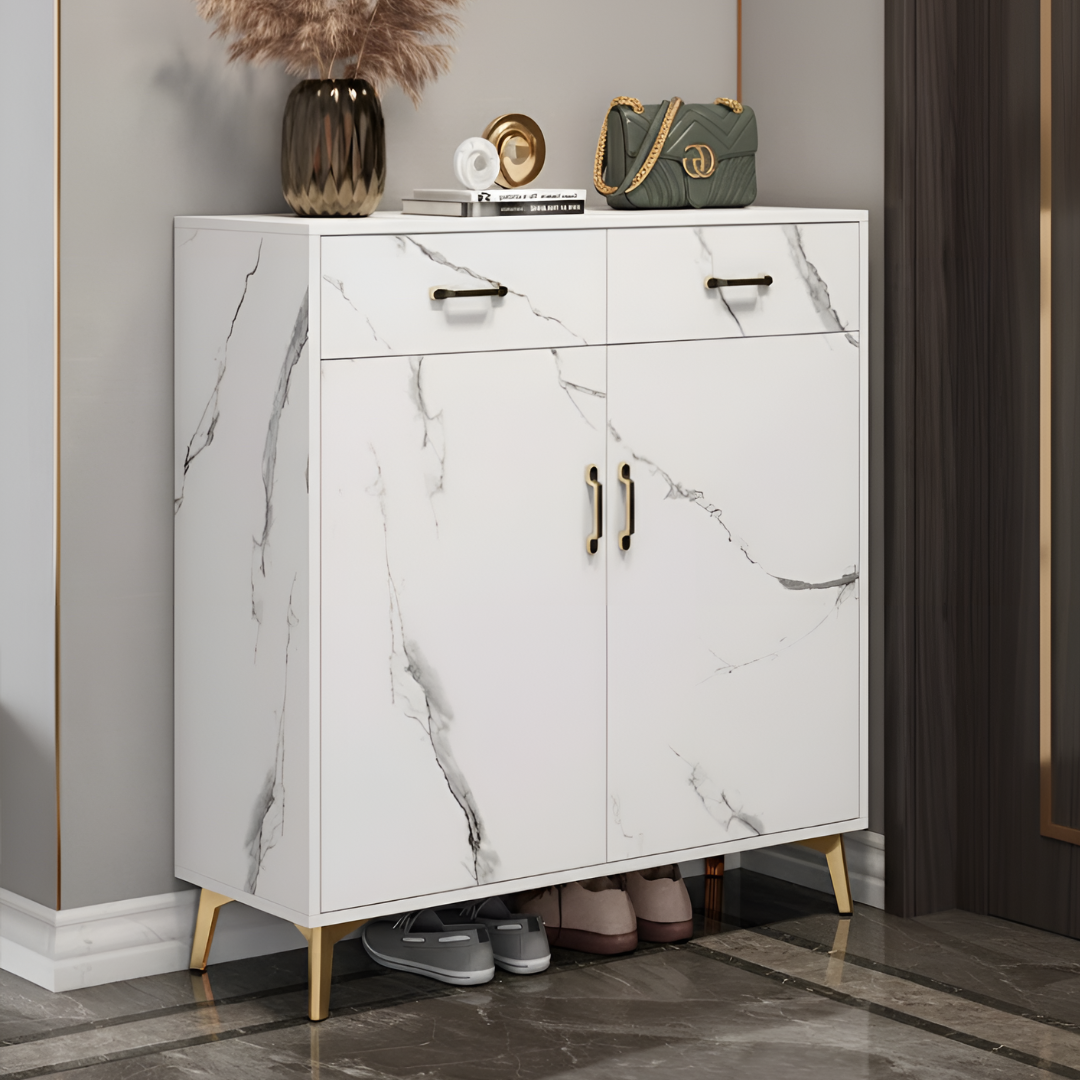 【早割対象】ノーブルデザインシューズキャビネット