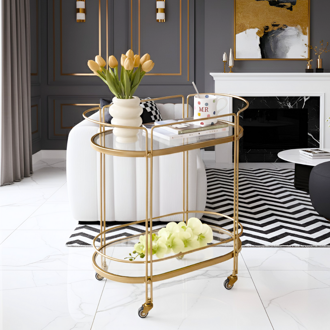 【早割対象】エレガンスフレームガラスカート