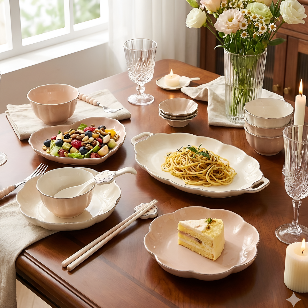 【早割対象】ウェーブエレガンスプレートセット