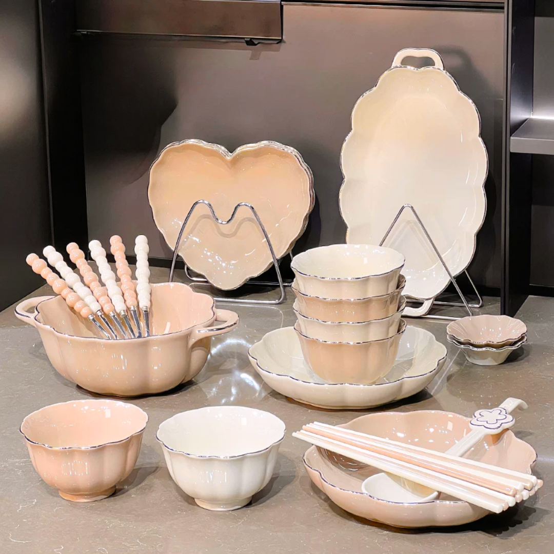 【早割対象】ウェーブエレガンスプレートセット