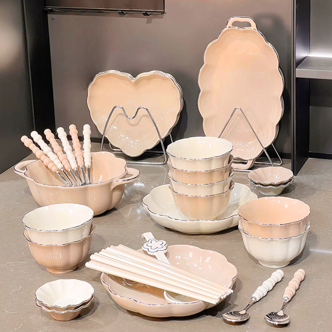 【早割対象】ウェーブエレガンスプレートセット