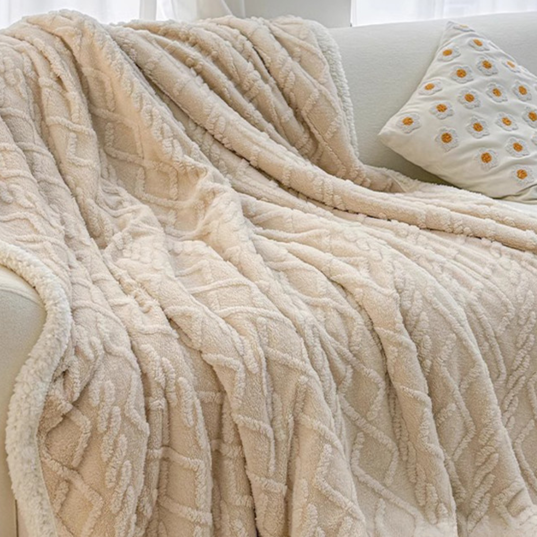 【早割対象】ミルキーヴェールボアブランケット