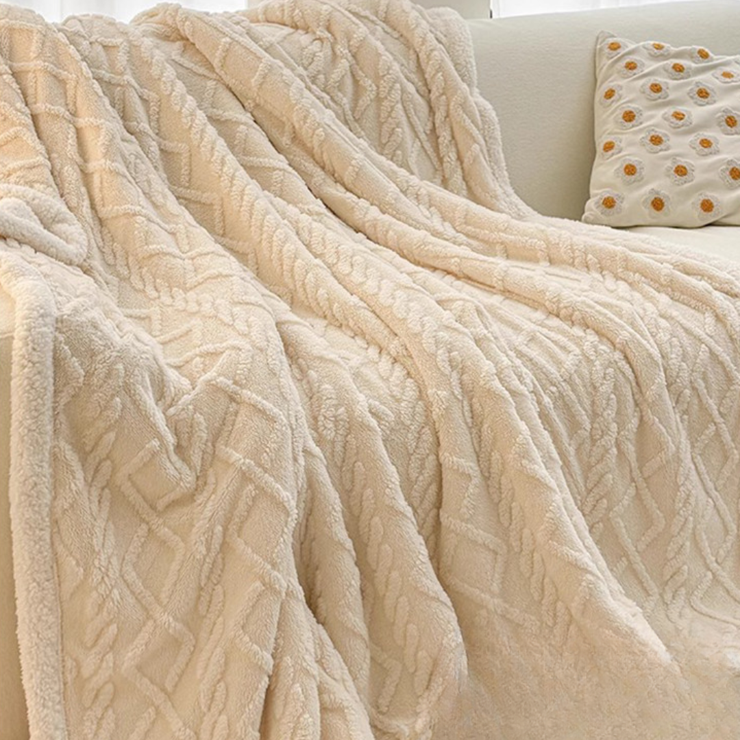 【早割対象】ミルキーヴェールボアブランケット