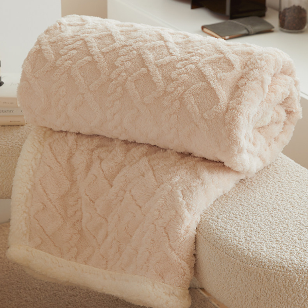 【早割対象】ミルキーヴェールボアブランケット