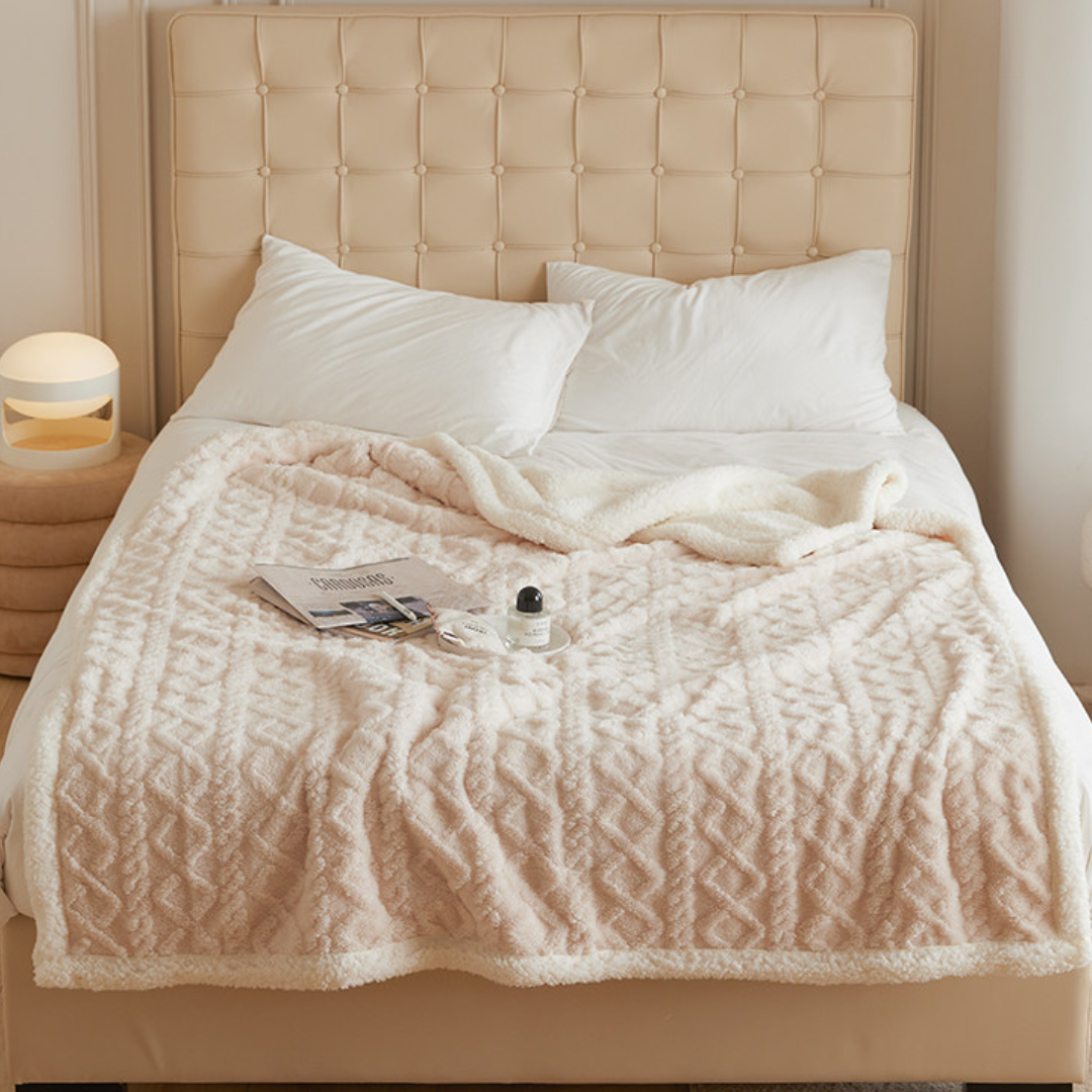 【早割対象】ミルキーヴェールボアブランケット