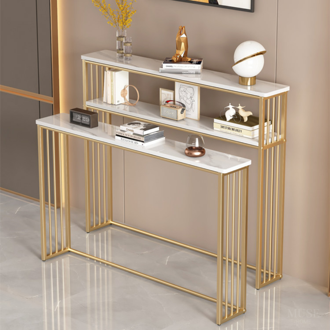【早割対象】ゴールドラインコンソールテーブル