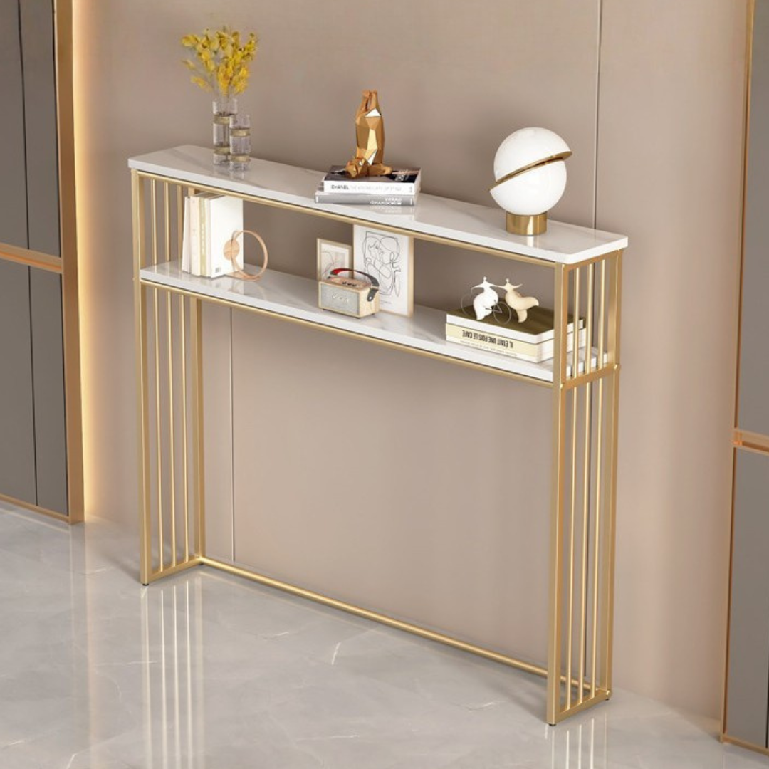 【早割対象】ゴールドラインコンソールテーブル