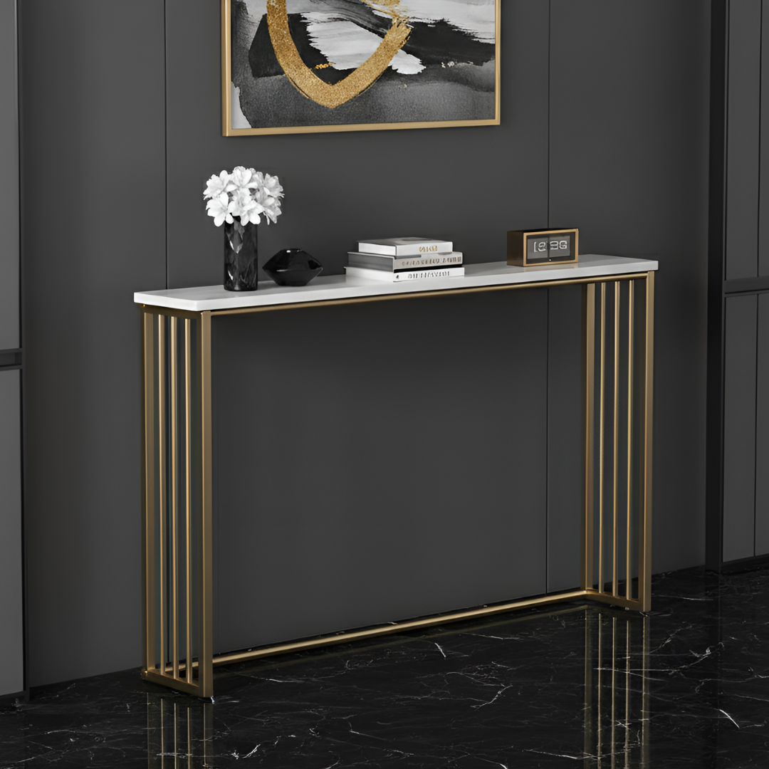 【早割対象】ゴールドラインコンソールテーブル