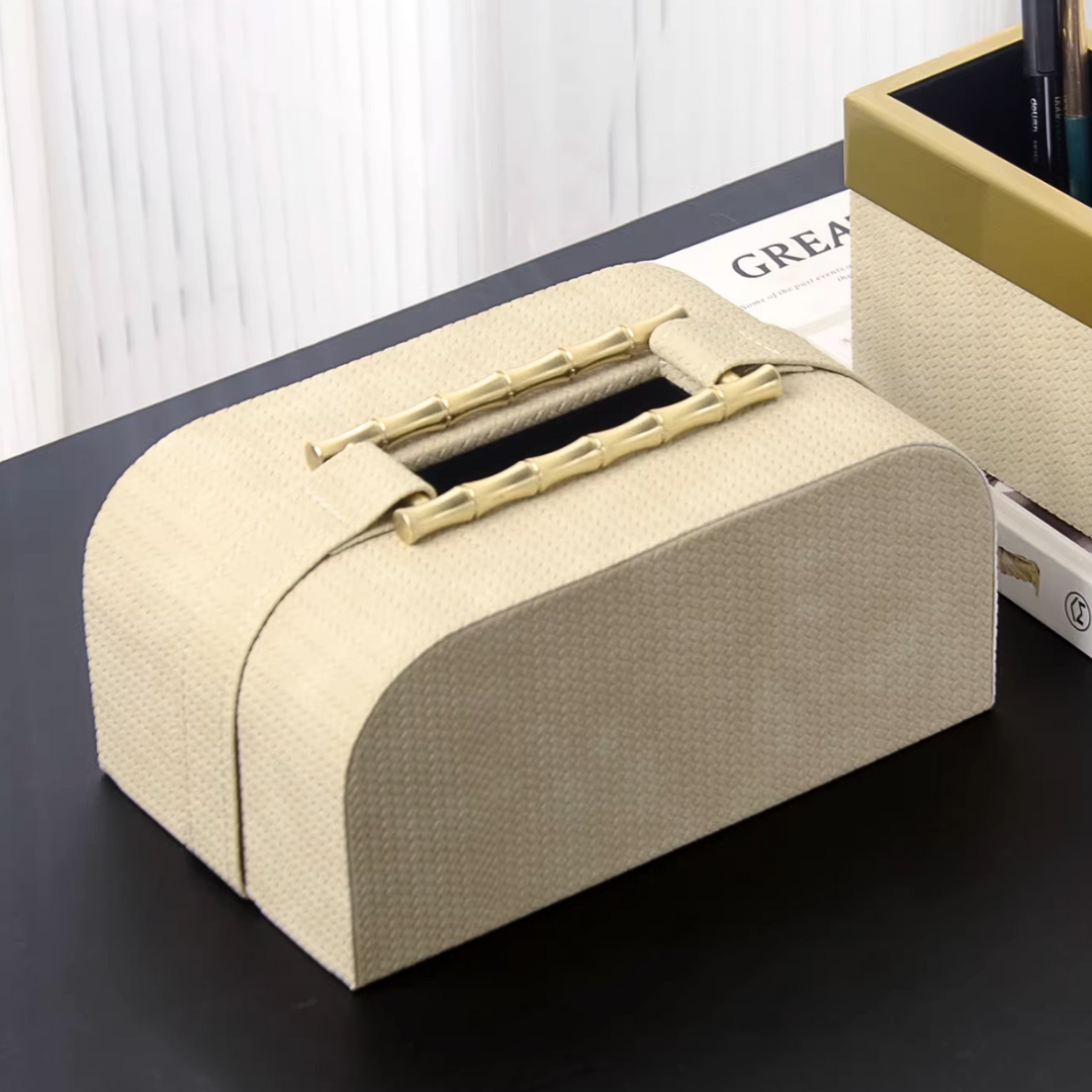 モダンナチュラルティッシュケースセット