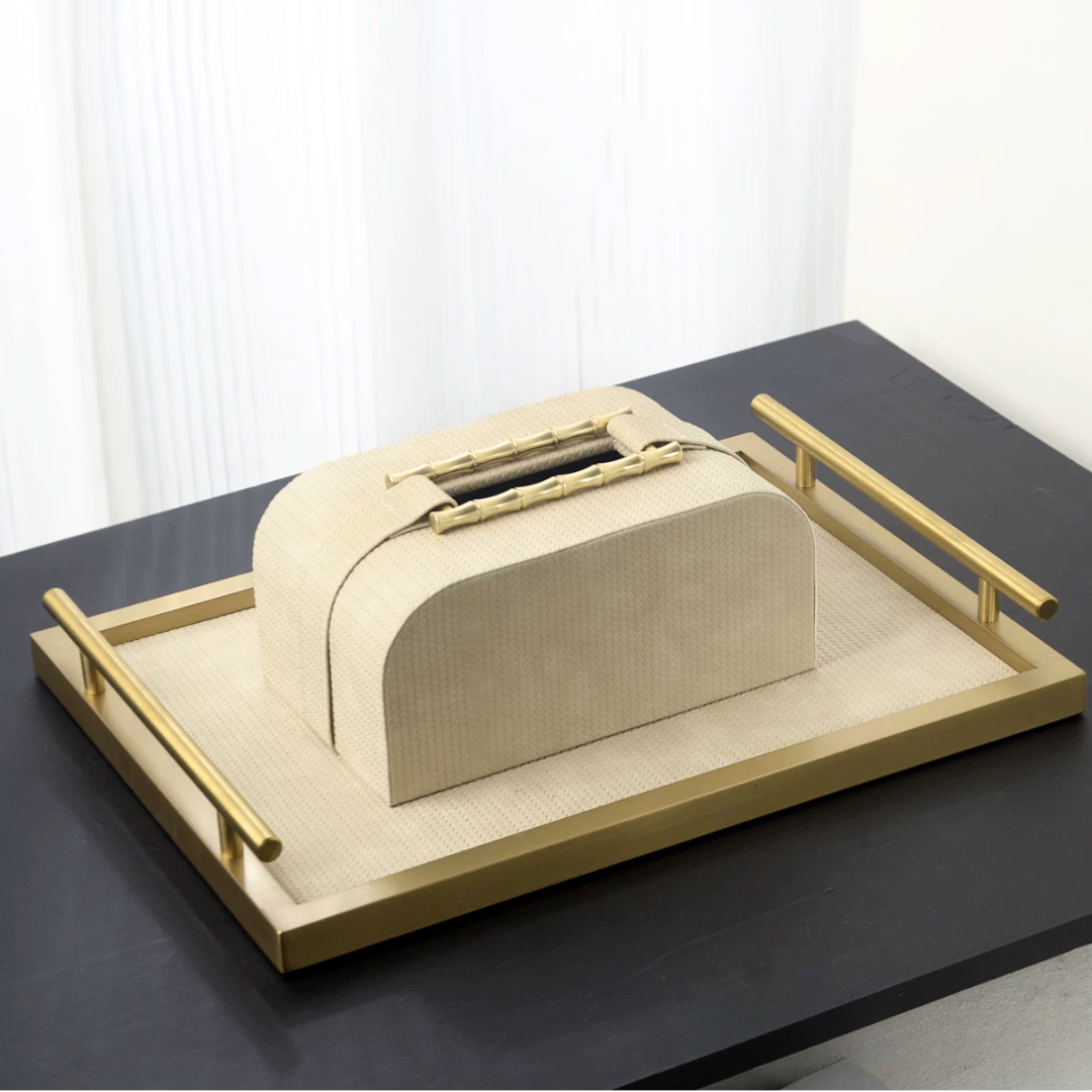 モダンナチュラルティッシュケースセット