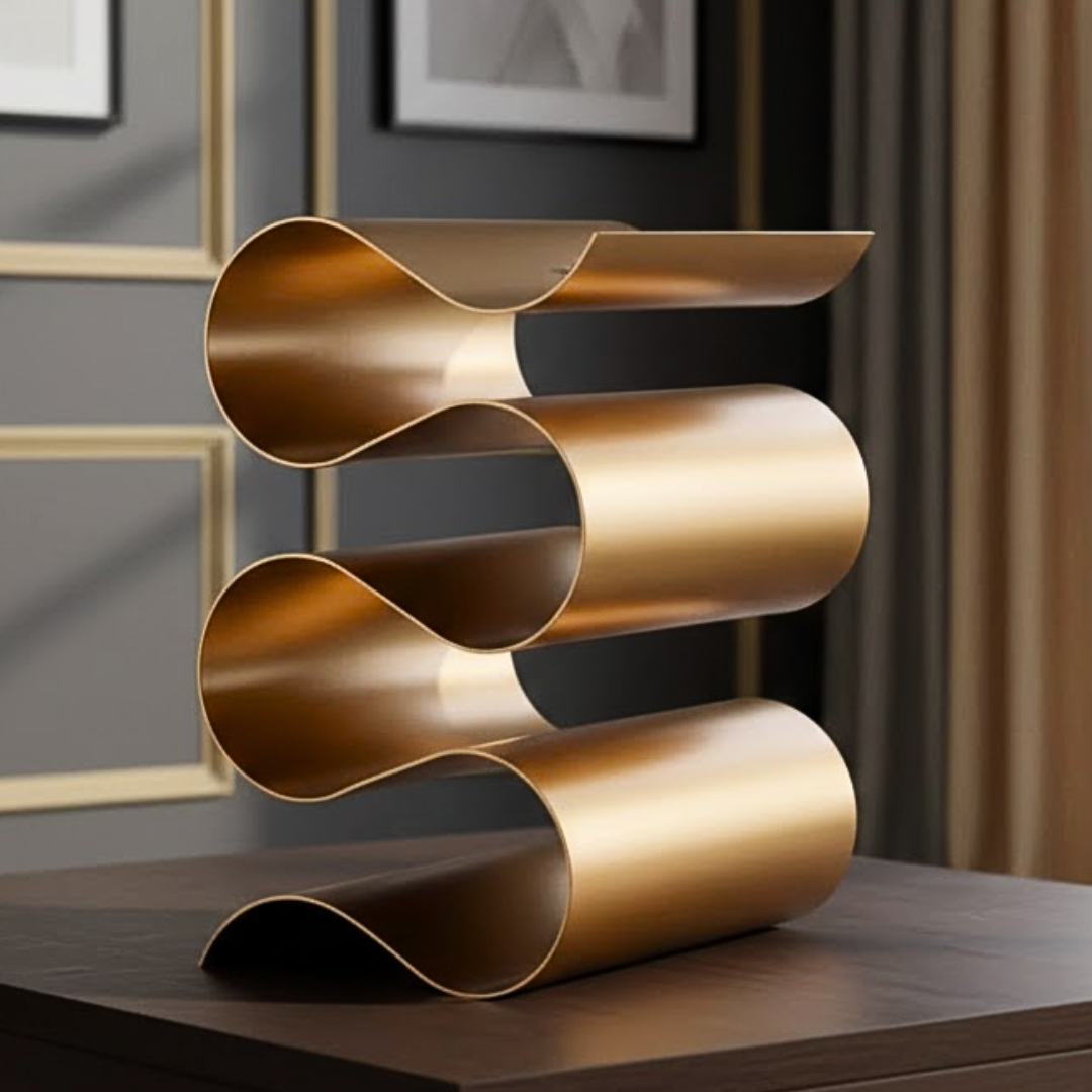 ウェーブラインリッチワインラック