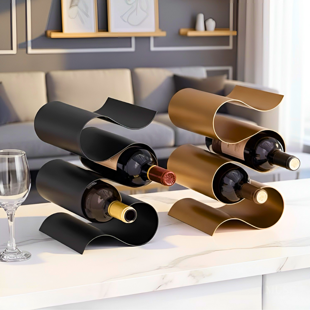 ウェーブラインリッチワインラック