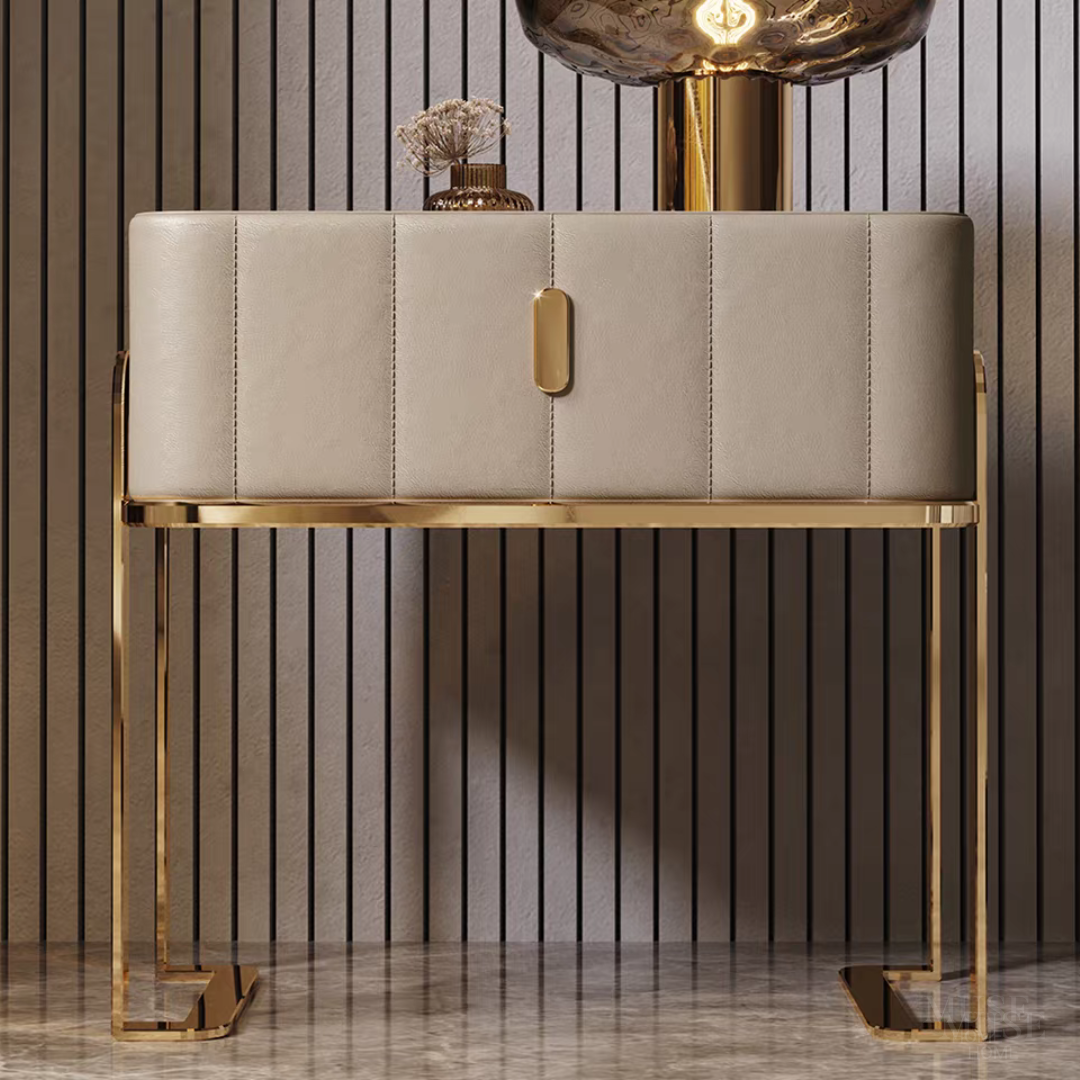 【早割対象】エレガントサイドキャビネットテーブル