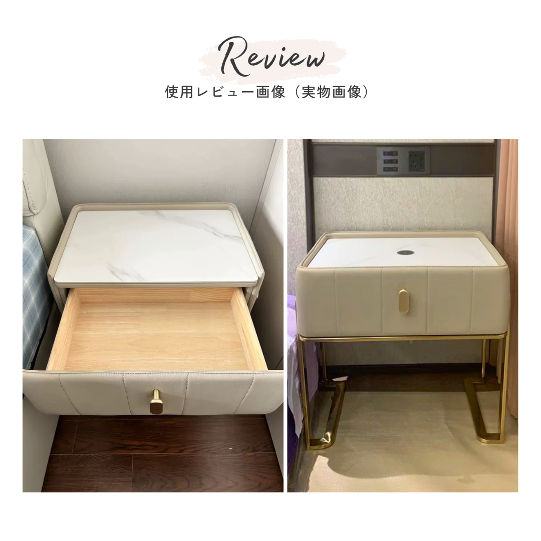 【早割対象】エレガントサイドキャビネットテーブル