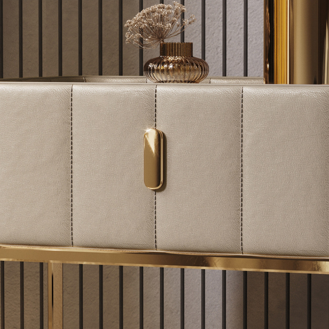 【早割対象】エレガントサイドキャビネットテーブル