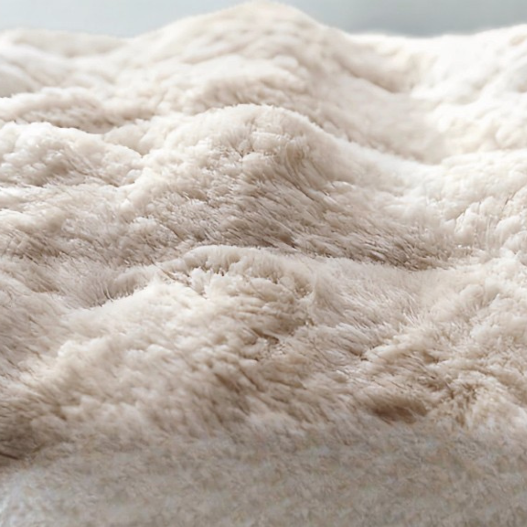 グレージュウォームペットベッド